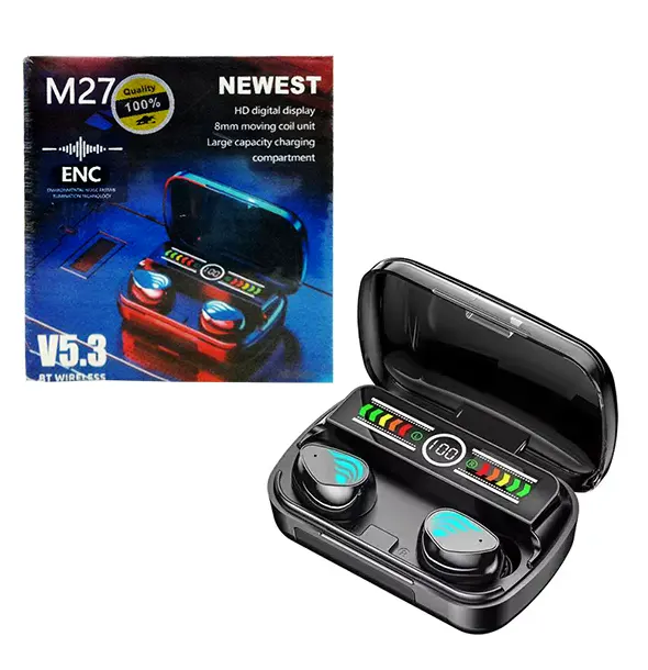 M27 Wireless Bluetooth V5.3 Earbuds M27 Wireless Bluetooth V5.3 Earbuds