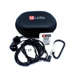 UiiSii HM-12 On-Ear Deep Bass Good Treble Earphone With Pouch (Red)